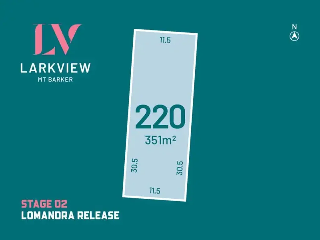 LOT 220 Lomandra Way, Mount Barker, SA 5251