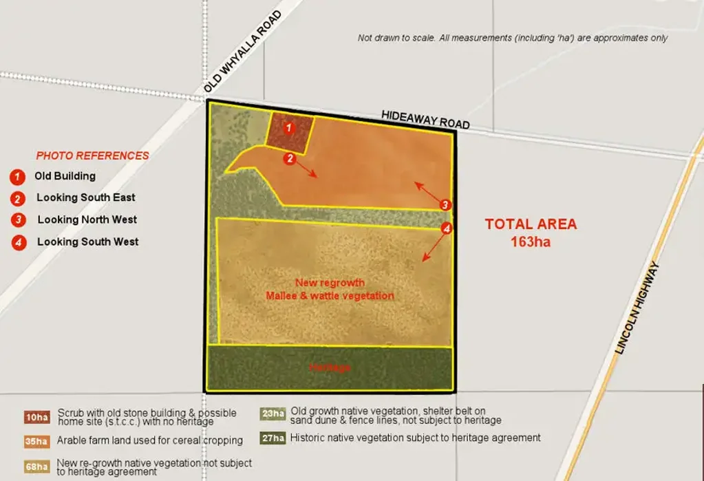 Cowell 162ha Property with Arable Land & Conservation Areas