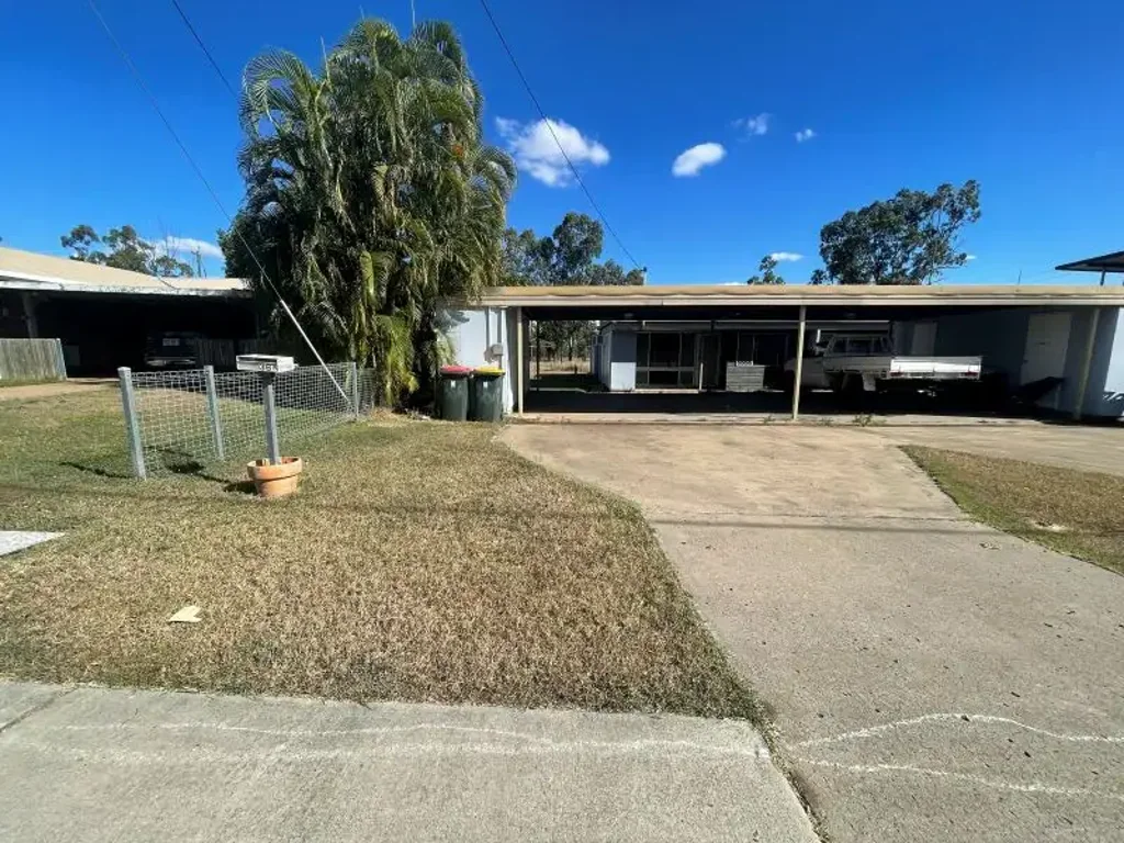 2 Bedroom duplex with double carport