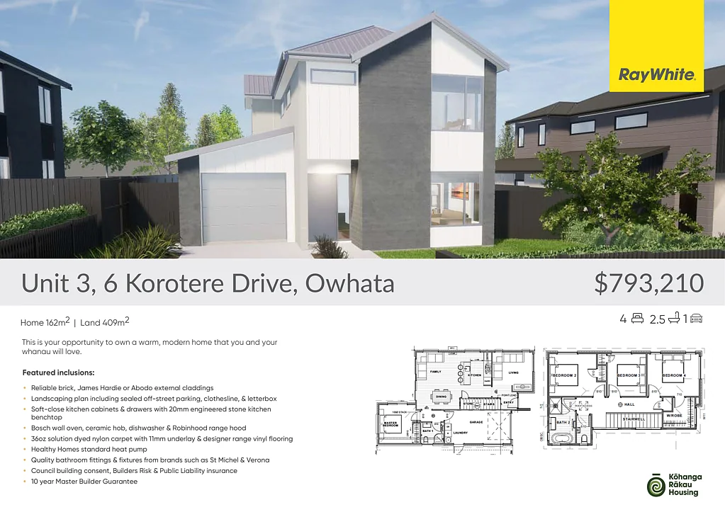 Owhata 4Kwarto Your First Home Just Became Possible