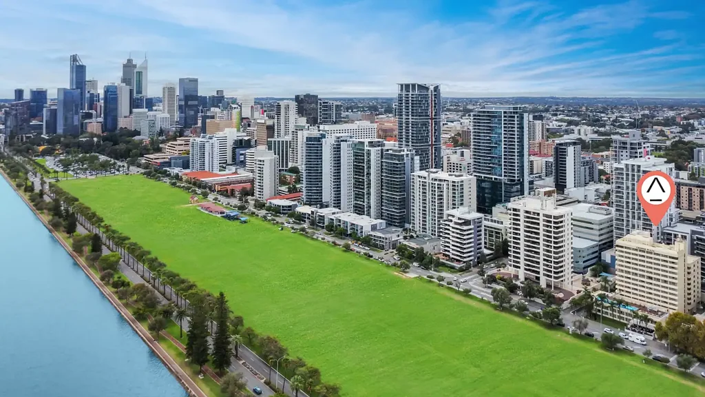 East Perth 2房  Fully Furnished Ultra Private Apartment with 2 Car Bays