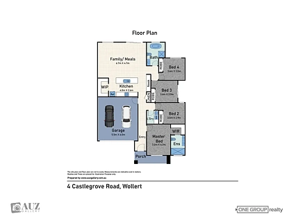 4 Castlegrove Rd, Wollert, Wangaratta, 4房, 2浴, House