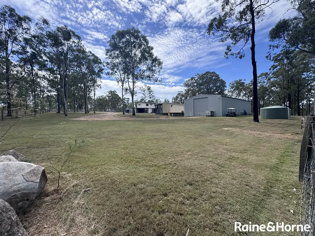 Nanango  HOUSE- GRANNY FLAT - SHED 5.2acres land