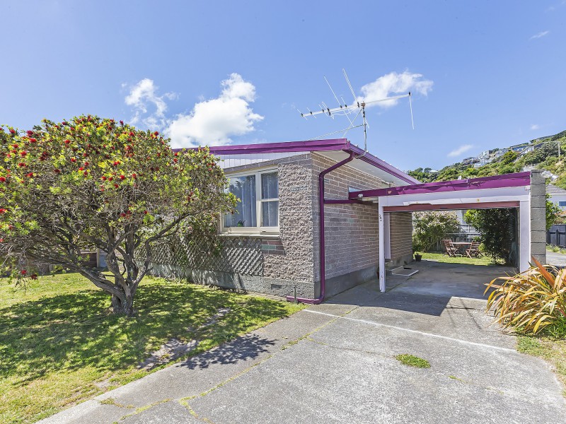 34a Argentine Avenue, Miramar, Wellington, 2 Kuwarto, 1 Banyo