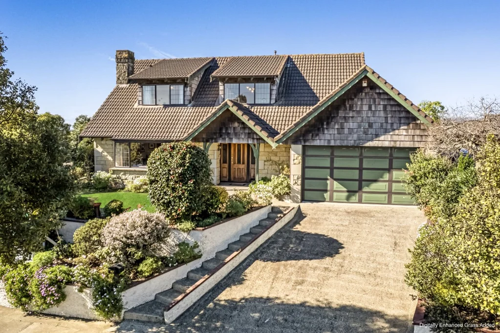 Large home with easy-care section