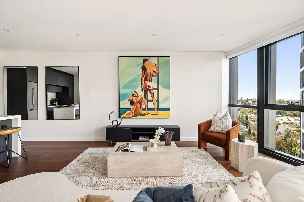 Bondi Junction 2कमरा Striking Designer Living in The Landmark Archibald in Gateway Location