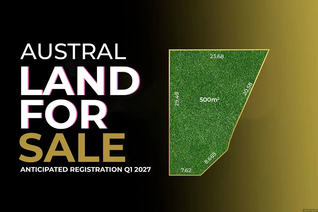 Austral 靠近Leppington站 便捷高速入口 近邻购物中心 学区公园环绕 紧邻机场区 45分钟达CBD Amazing Land in Fifteenth Ave, Austral - Anticipated registration Q1 2027