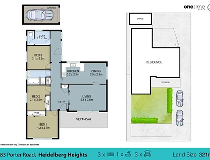 1/183 Porter Road, Heidelberg Heights, North Melbourne, 3 Kuwarto, 1 Banyo, Unit