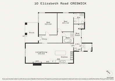 10 Elizabeth Road, Creswick, VIC 3363, 2 slaapkamers, 1 badkamers, House