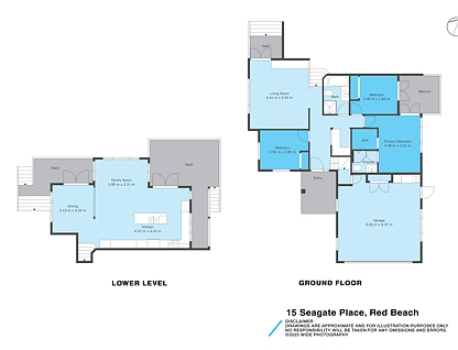 15 Seagate Place, Red Beach, Rodney, 3房, 2浴, House