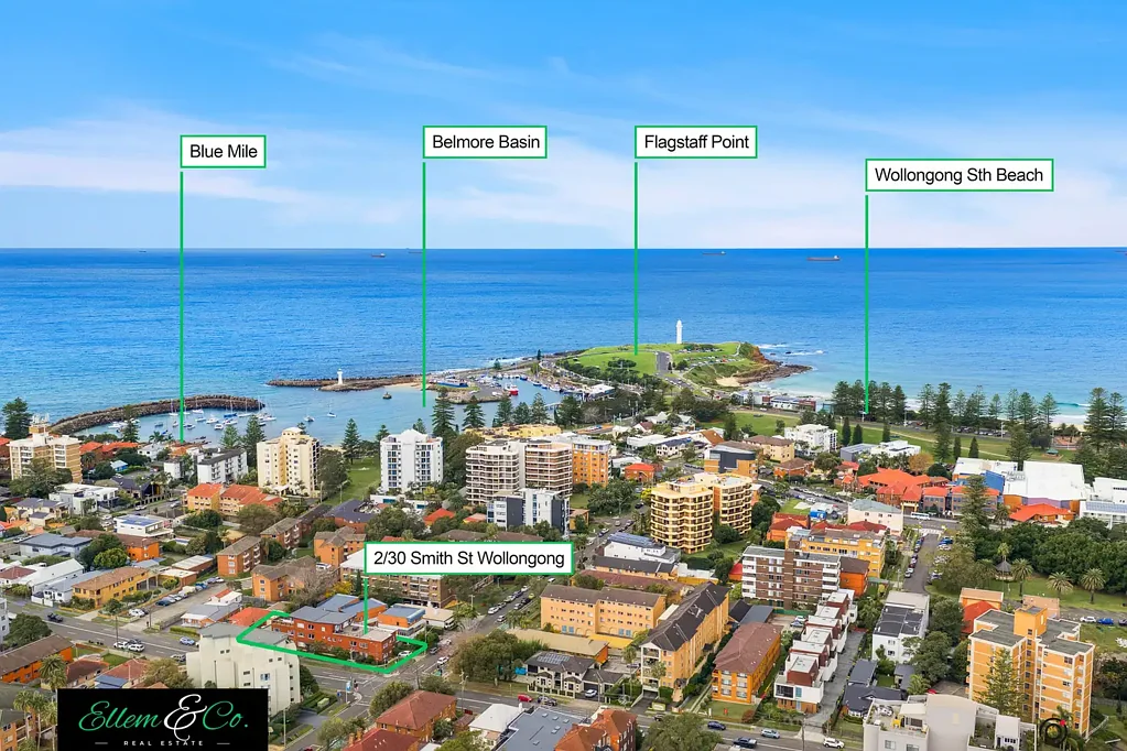 Wollongong 1房 Wollongong中心首购 宽敞卧室 更新厨卫 阳台通道 公共交通近 Ground floor, not far from the Mall!