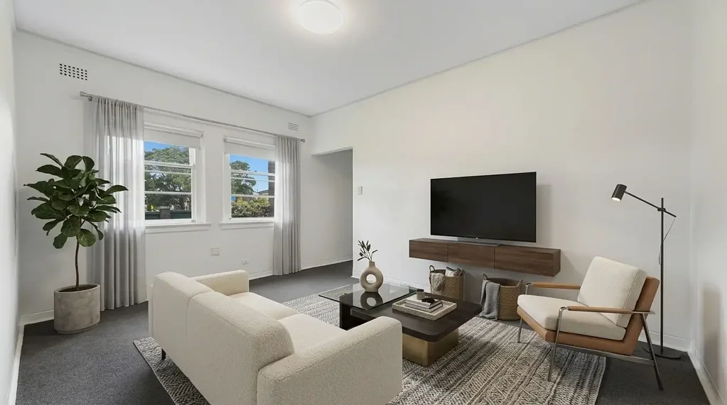 Art Deco Style Two Bedroom Apartment in Kingsford