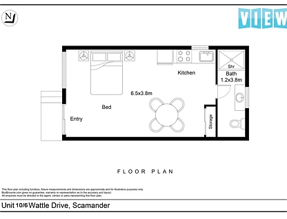 10/6 Wattle Drive, Scamander, TAS 7215, 0 ਕਮਰੇ, 1 ਬਾਥਰੂਮ, Unit