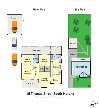 81 Thomas Street, South Morang, VIC 3752, 3 slaapkamers, 1 badkamers, House