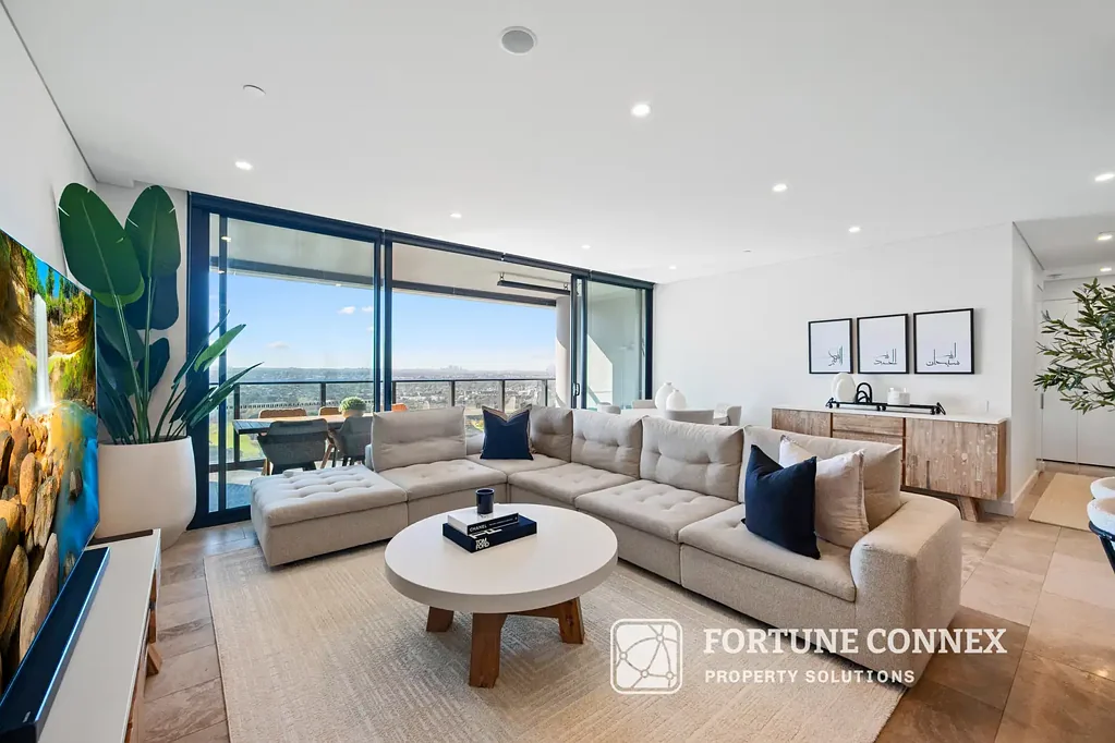 Sydney Olympic Park 3 Bedroom Sky-High Luxury with Uninterrupted Views – 3 Bed + Study, 2 Car
