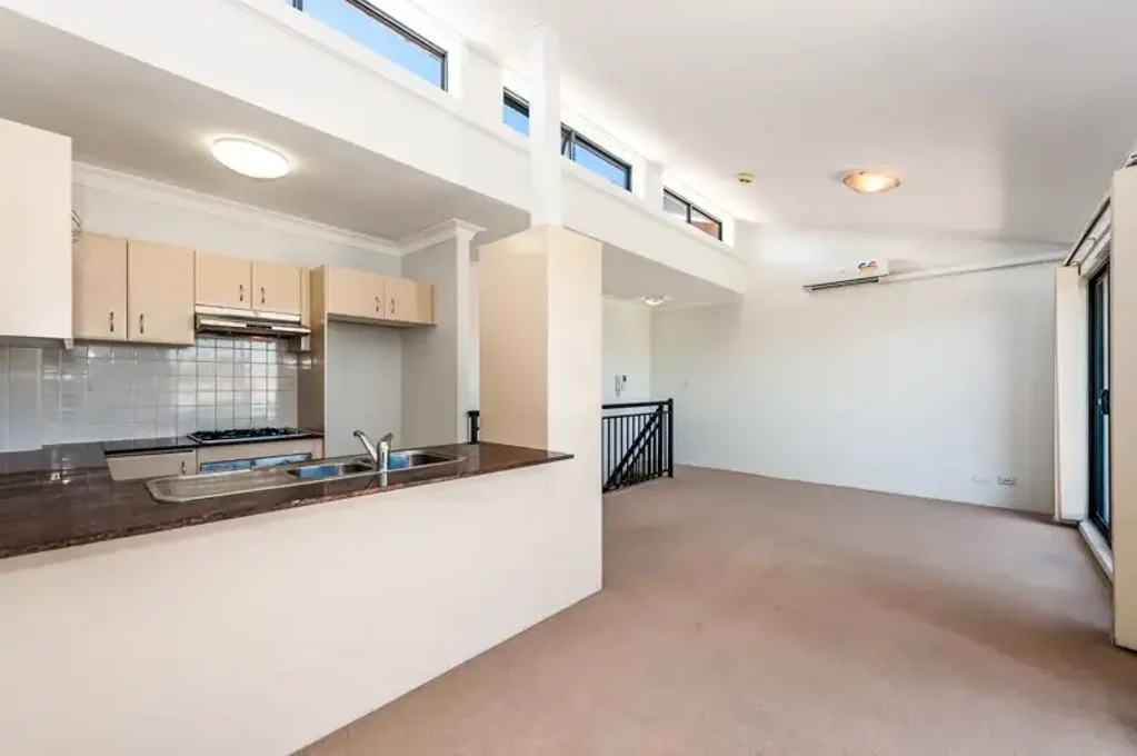 Convenient split level 2 bedroom apartment.