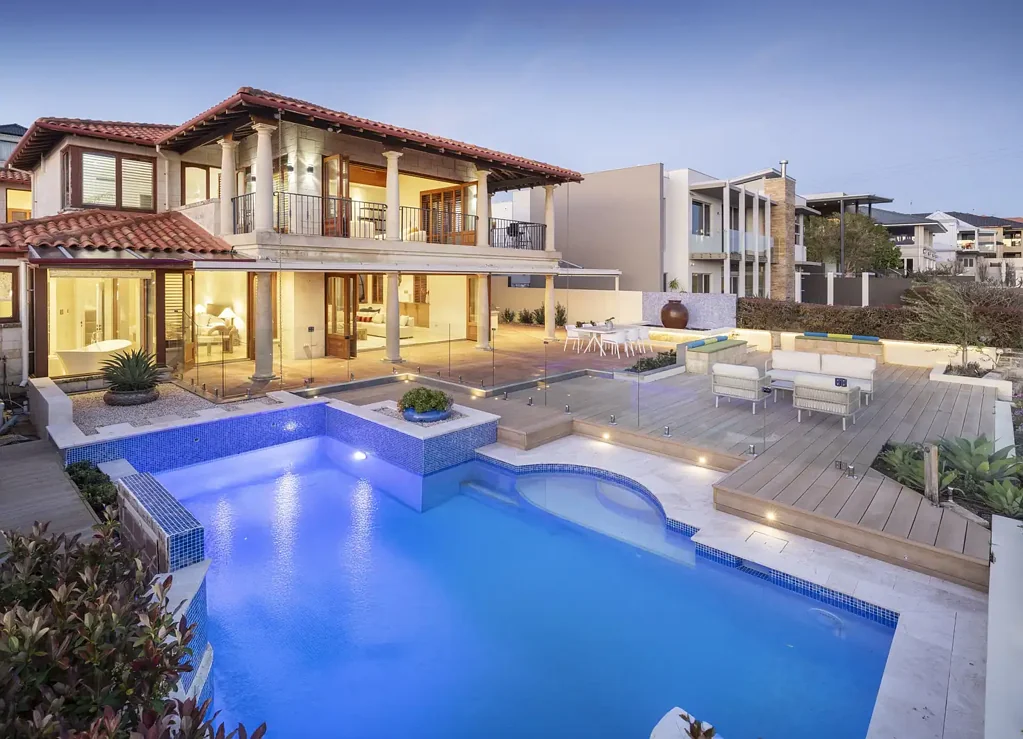 Mosman Park 6ਬੈੱਡਰੂਮ Direct river front. Breathtaking panorama.