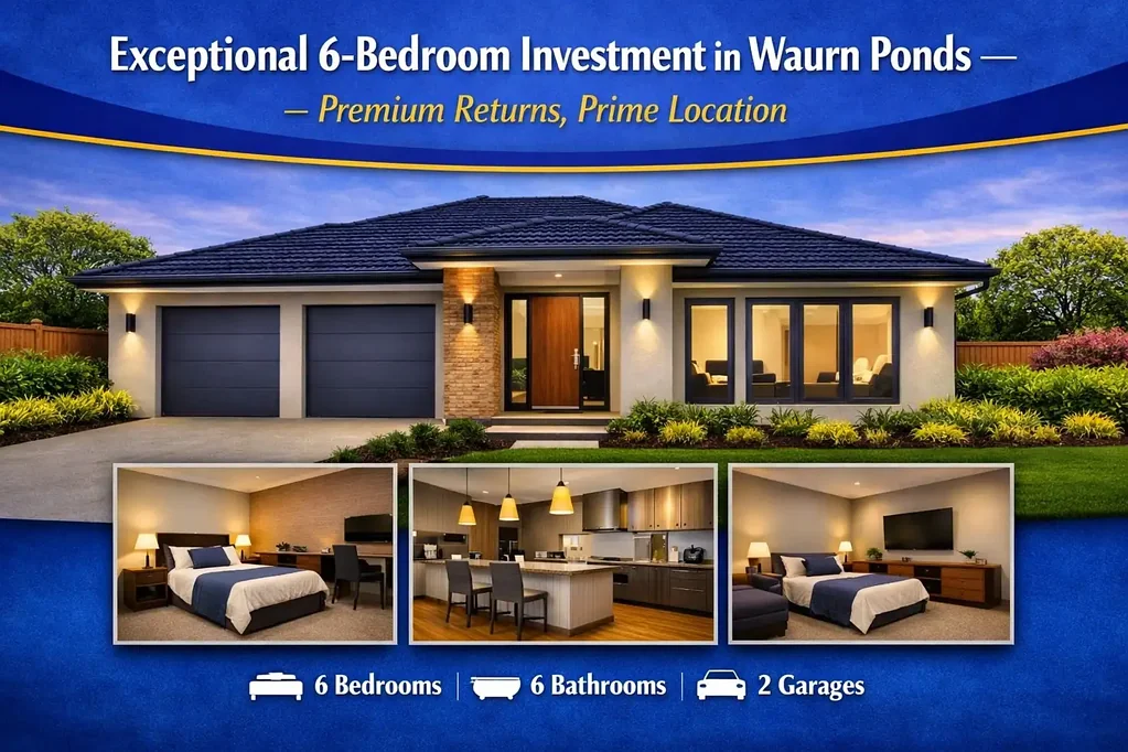 Waurn Ponds 6 Slaapkamer Exceptional 6‑Bedroom Investment in Waurn Ponds — Premium Returns, Prime Location