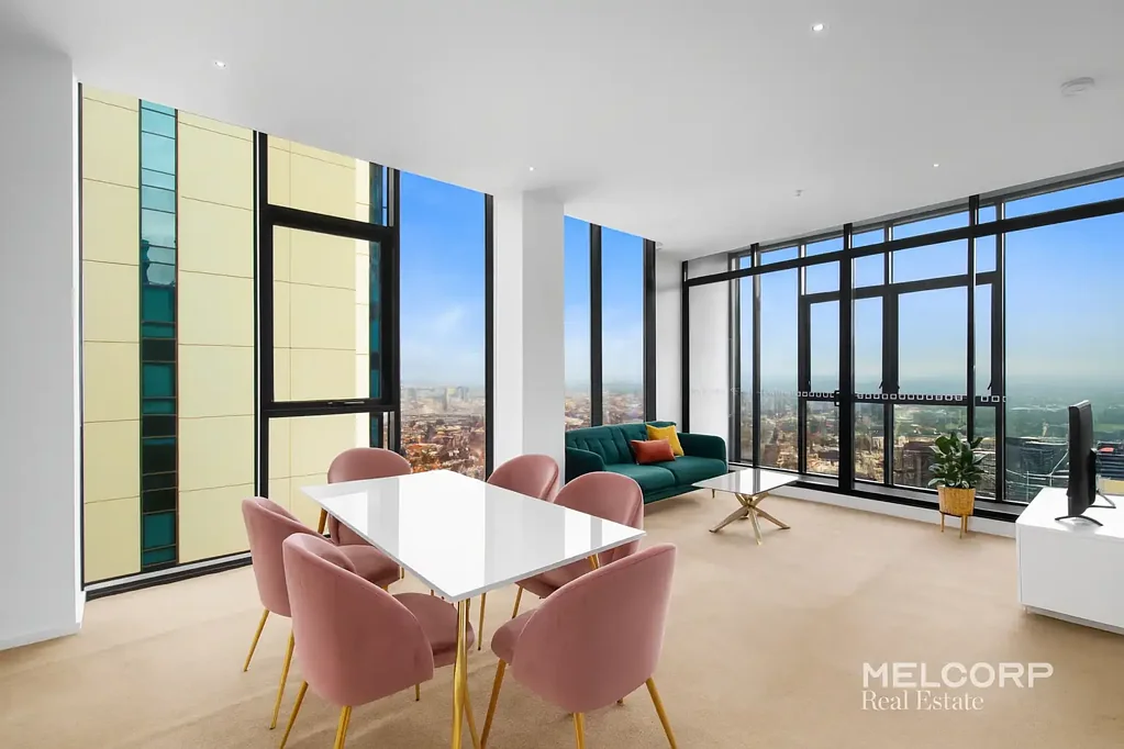 Melbourne 2ਬੈੱਡਰੂਮ Prestige Corner Sub-Penthouse in the Iconic Zen Complex