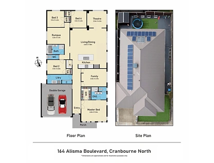 164 Alisma Boulevard, Cranbourne North, South East Melbourne, 4 Bedrooms, 2 Bathrooms, House