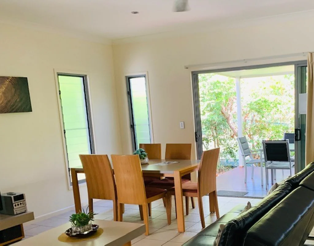 Two Bedroom Fully Furnished House In Resort Setting With Pools And Opposite The Beach