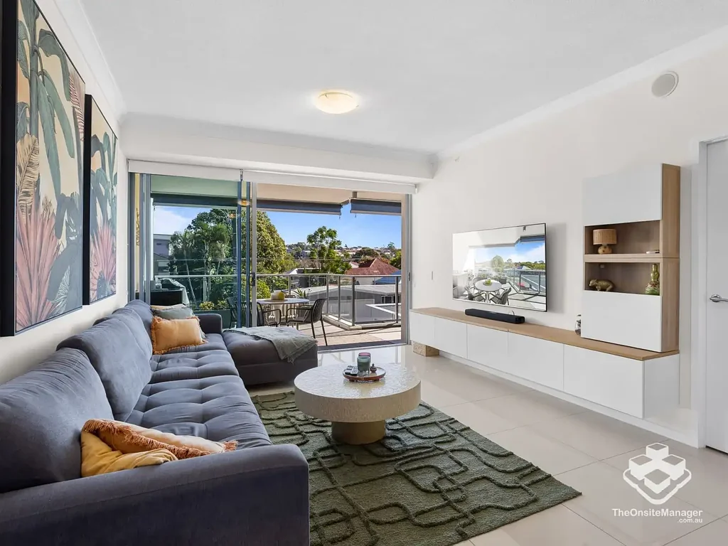 Nundah 2房 两卧宽敞公寓 现代厨卫设计 私人阳台 安全车位 Nundah便捷生活 咖啡馆近邻 城市视野 社区娱乐区 Modern 2-Bedroom Apartment with Spacious Balcony in the Heart of Nundah
