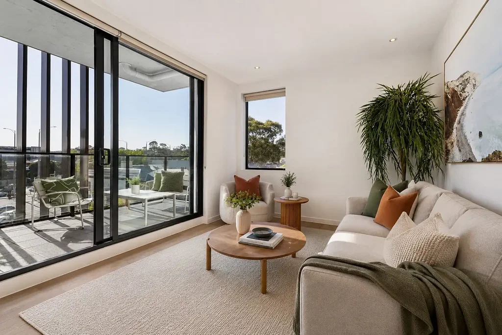 St Kilda 2غرفة نوم Light-Filled Living in the Heart of St Kilda