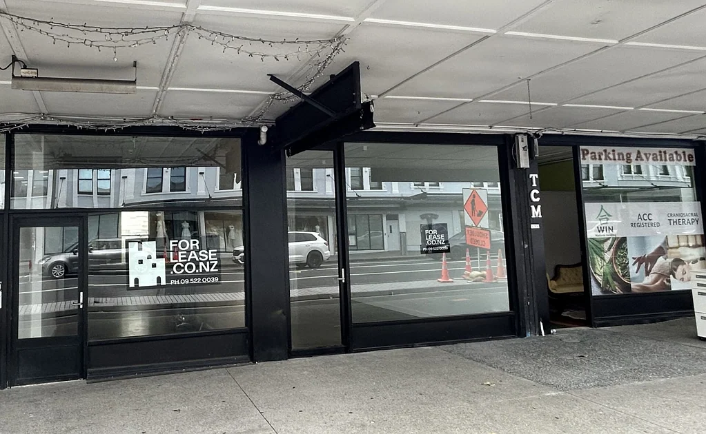 Auckland Central Karangahape Road retail with high exposure