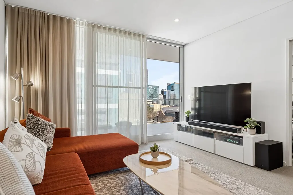 Perth 1ਬੈੱਡਰੂਮ Elevated City Fringe Living