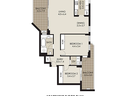 144/2 Artarmon Road, Willoughby, Lower North Shore, 2 chambres, 1 salles de bain, Apartment