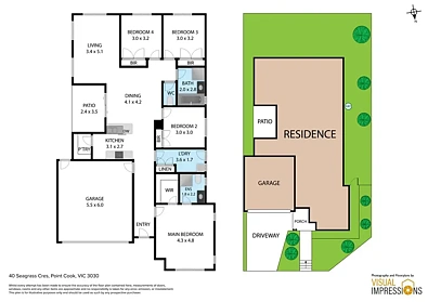 40 Seagrass Crescent, Point Cook, VIC 3030, 4 slaapkamers, 2 badkamers, House
