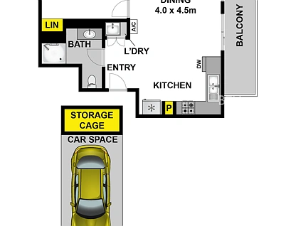 g13/9 Mountain Gate Drive, Ferntree Gully, East Melbourne, 1 Kuwarto, 1 Banyo, Apartment