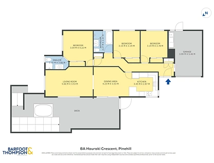 8A Hauraki Crescent, Pinehill, North Shore City, Auckland, 3房, 2浴, 独立屋