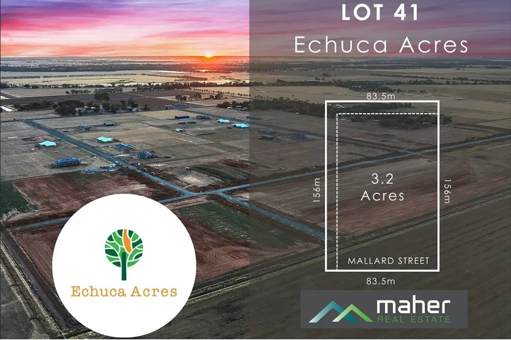Echuca  Premium Titled Acreage – Build Your Dream Home