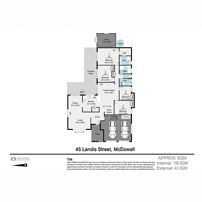 45 Landis Street, Mcdowall, QLD 4053, 4 slaapkamers, 2 badkamers, House