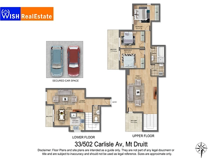 33/502-514 Carlisle Avenue, Mount Druitt, Outer Western Sydney, 3部屋, 2バスルーム, Apartment