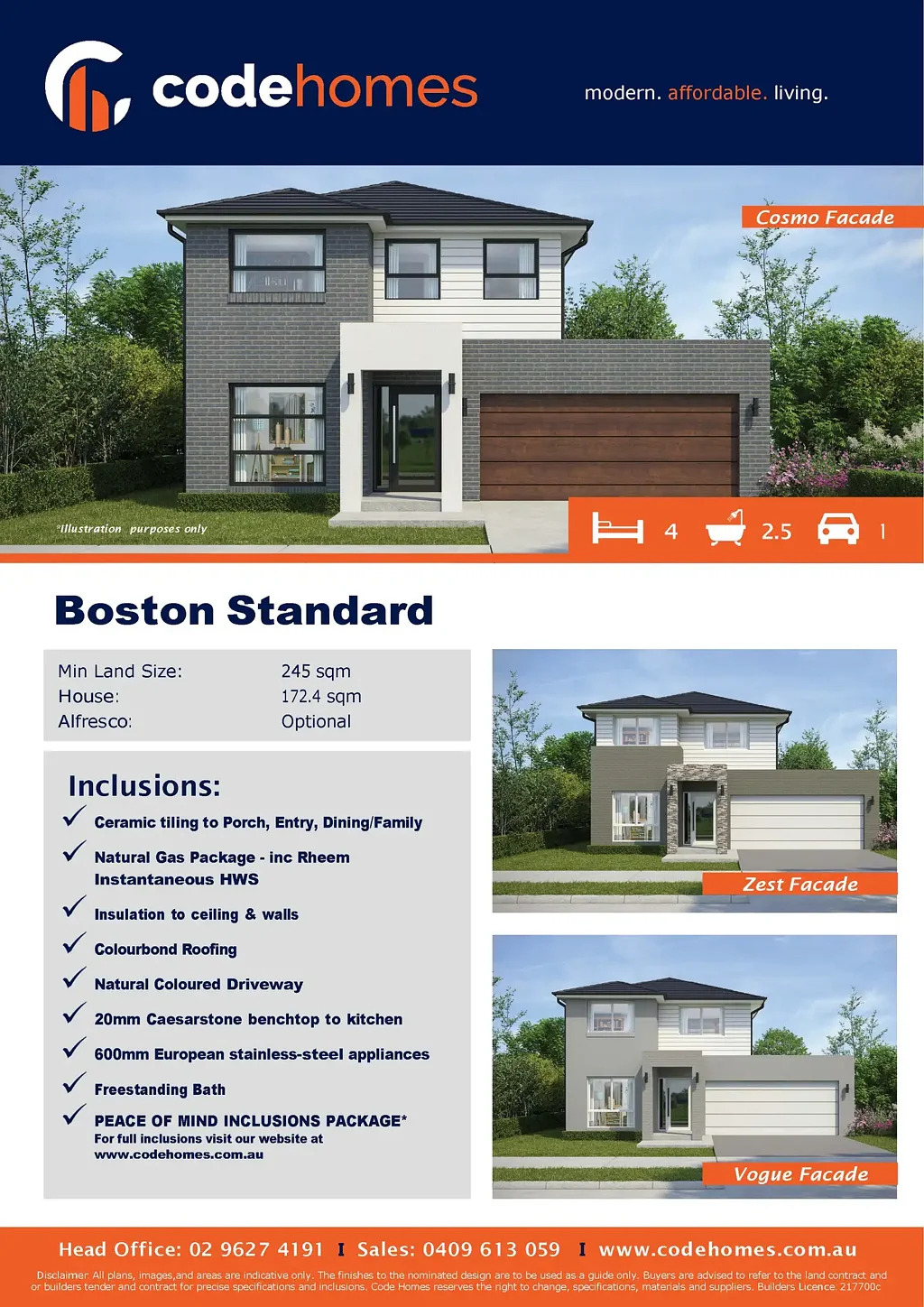 Bradbury 4 Bedroom Exceptional House & Land Package