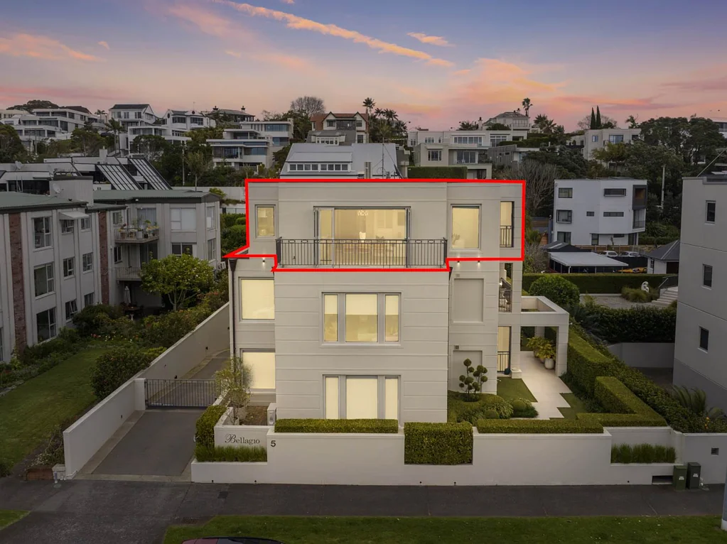 Saint Heliers 4房  Luxurious Penthouse Indulgence