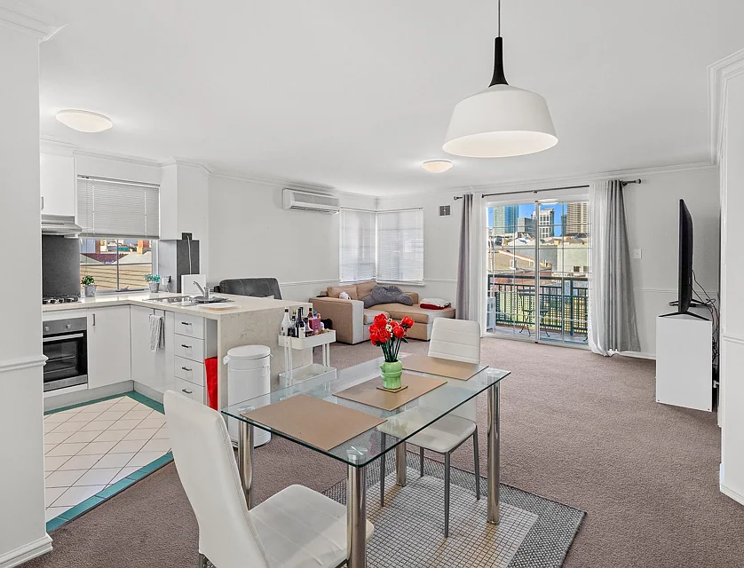 46/141 Fitzgerald Street, West Perth, Perth CBD, 3 Kuwarto, 1 Banyo, Apartment