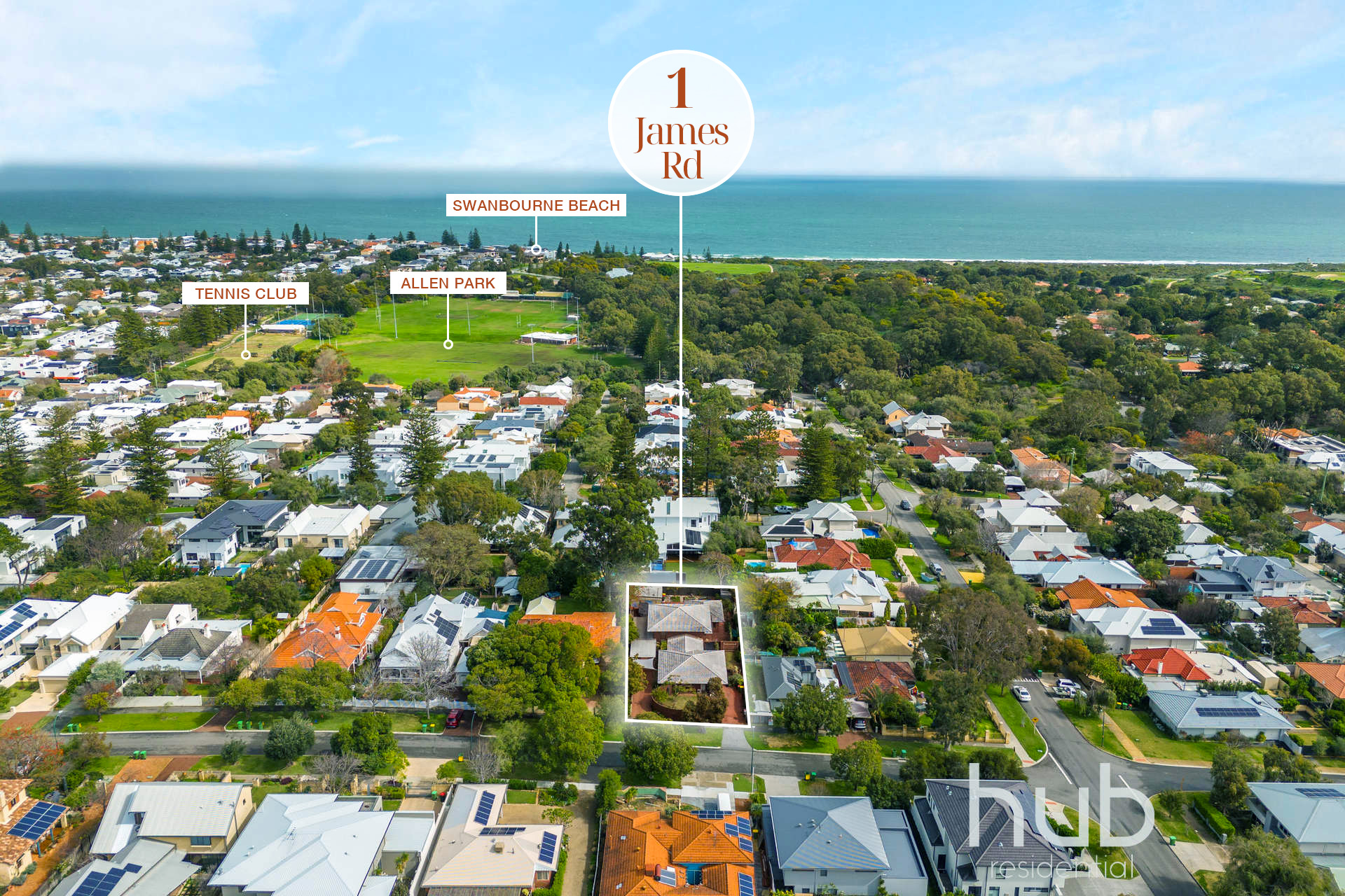 1 JAMES RD, SWANBOURNE WA 6010, 0房, 0浴, House