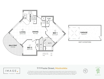 7/11 Foote Street, Mooloolaba, QLD 4557, 2 slaapkamers, 1 badkamers, Unit