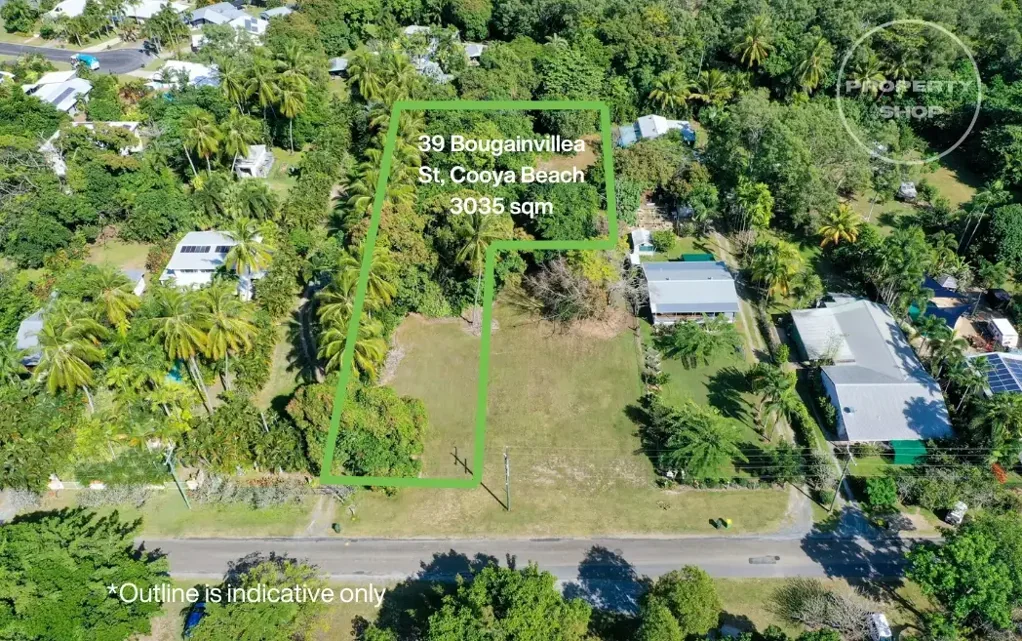 Cooya Beach COOYA BEACHFRONT RESIDENTIAL LAND @ 3035 SQM.