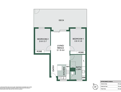 2/25 Fourth Avenue, Mount Lawley, Perth CBD, 2房, 1浴, Apartment