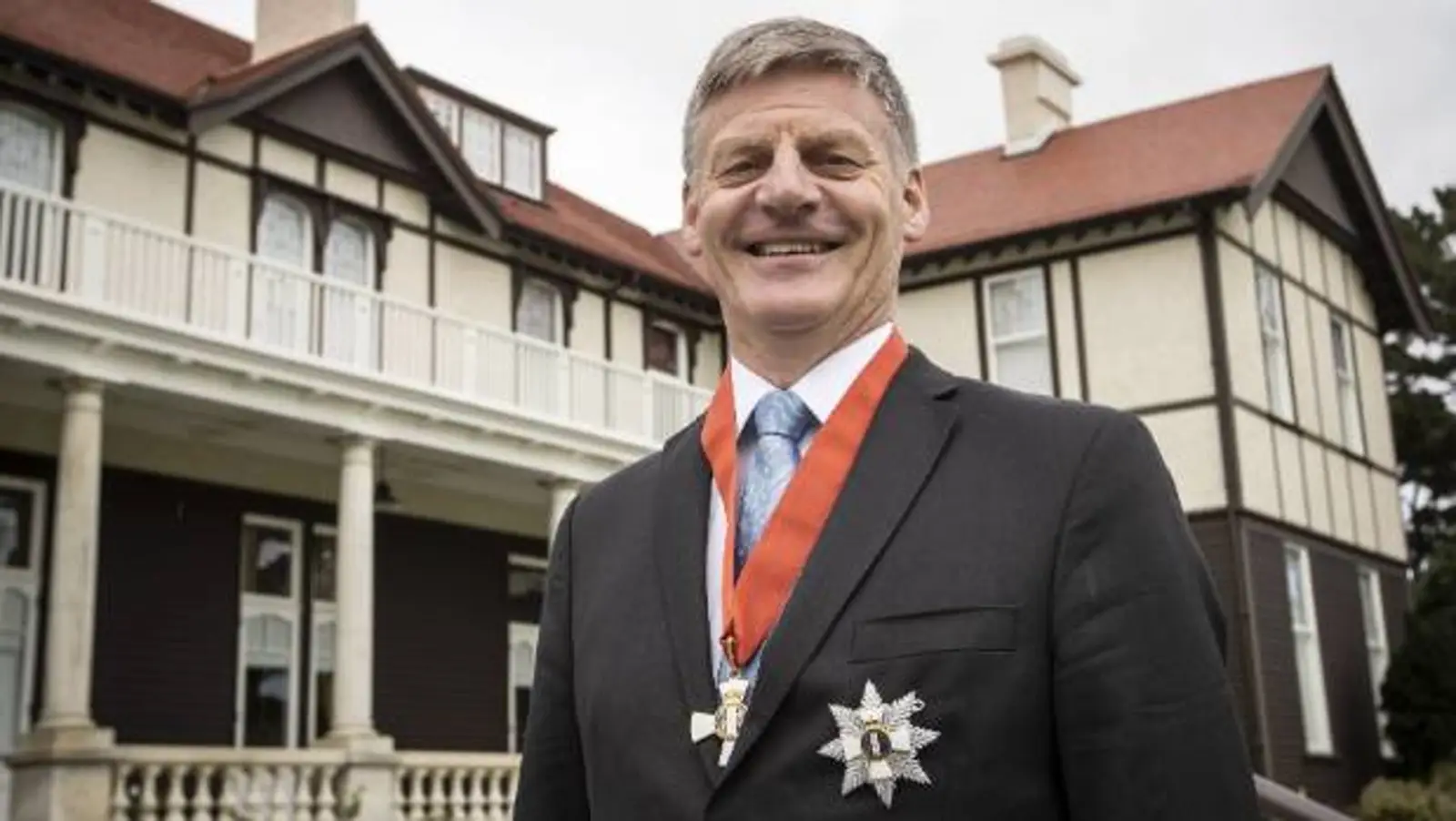 恭喜！国家党前党魁Bill English正式封爵："感谢每一个新西兰人"