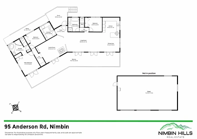 95 ANDERSON ROAD, Nimbin, NSW 2480, 3 Schlafzimmer, 2 Badezimmer, Lifestyle Section