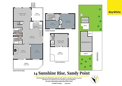 14 Sunshine Rise, Sandy Point, VIC 3959, 4 slaapkamers, 2 badkamers, House