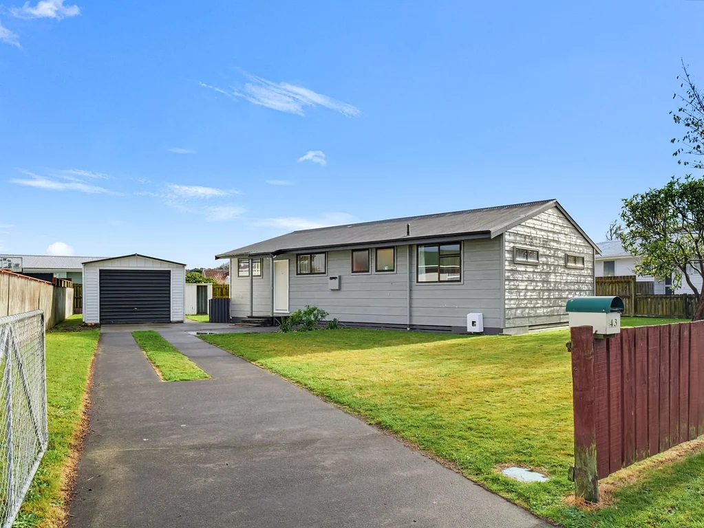 Wanganui East 3chambre The Perfect Start or Smart Investment