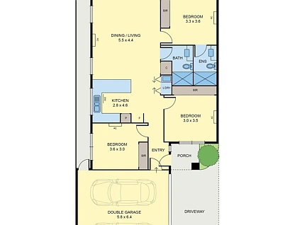 4/16 Albert Street, Oak Park, VIC 3046, 3房, 2浴, 独立屋