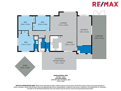 Floor plan - 51 Jacaranda Drive, Mooloolaba, QLD 4557