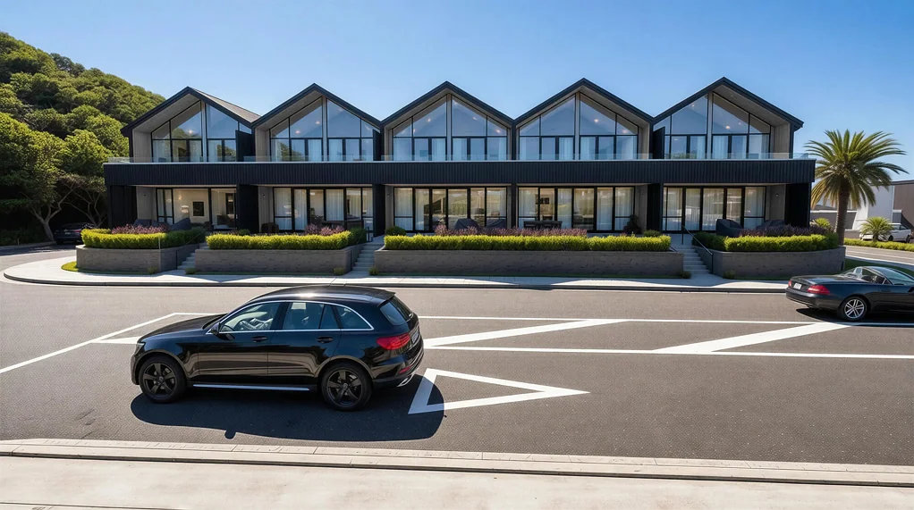 Tairua 4房  Luxurious & New Tairua "Bay View Villas"